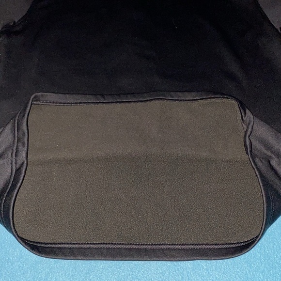 SPYDER charger pullover jacket 1/2 zip thermal long sleeve black red NEW size L - Picture 9 of 16